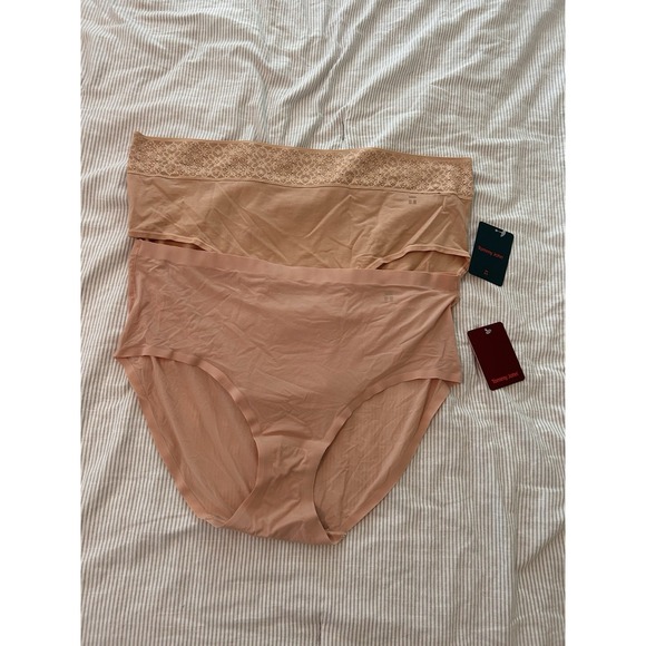 Tommy John Other - Tommy John Womens 2XL Underwear High Rise Brief Lot Of 2 Cool Cotton Lace, Air